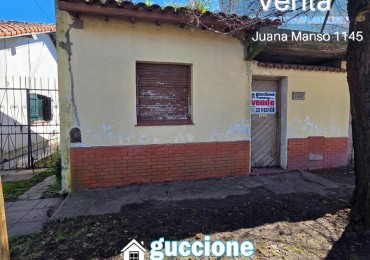 LOTE DE TERRENO CON GALPON PRECARIO EN JUANA MANSO 1145